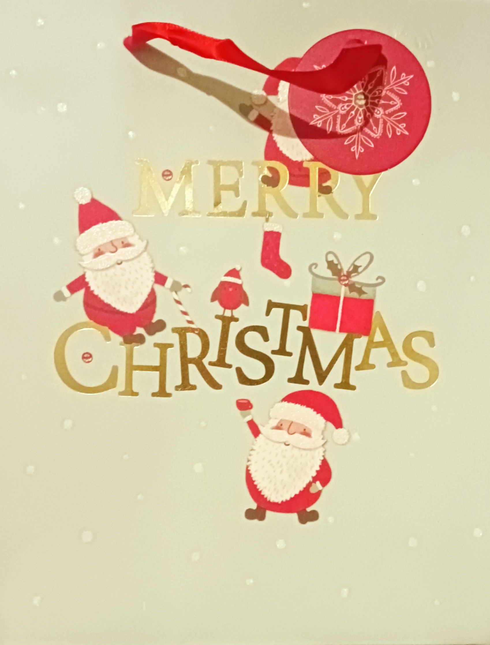 Shopper 18x23x10 cm "Merry Christmas"