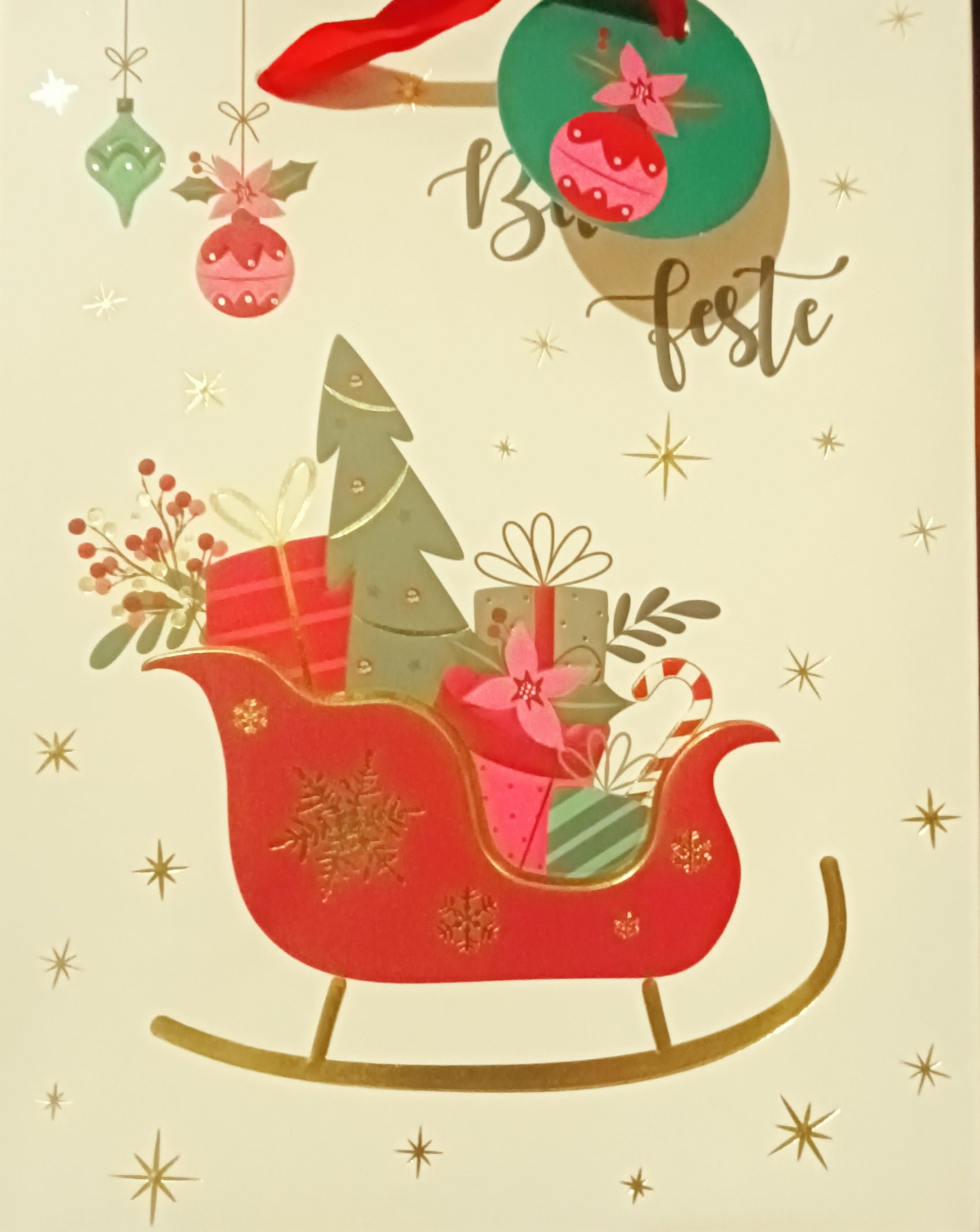 Shopper 18x23x10 cm "Buone feste"