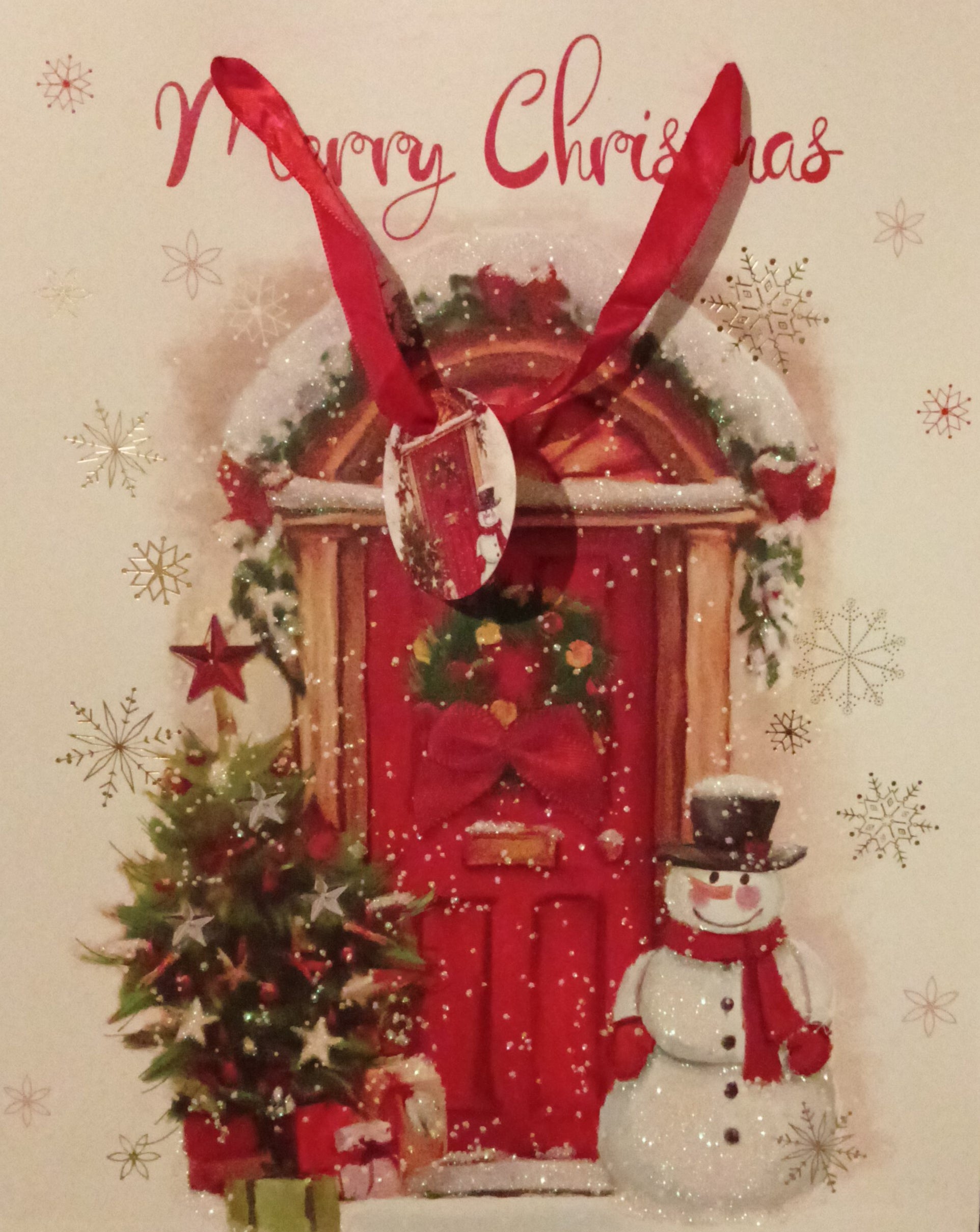 Shopper 26x32,4x12,7 cm "Merry Christmas"