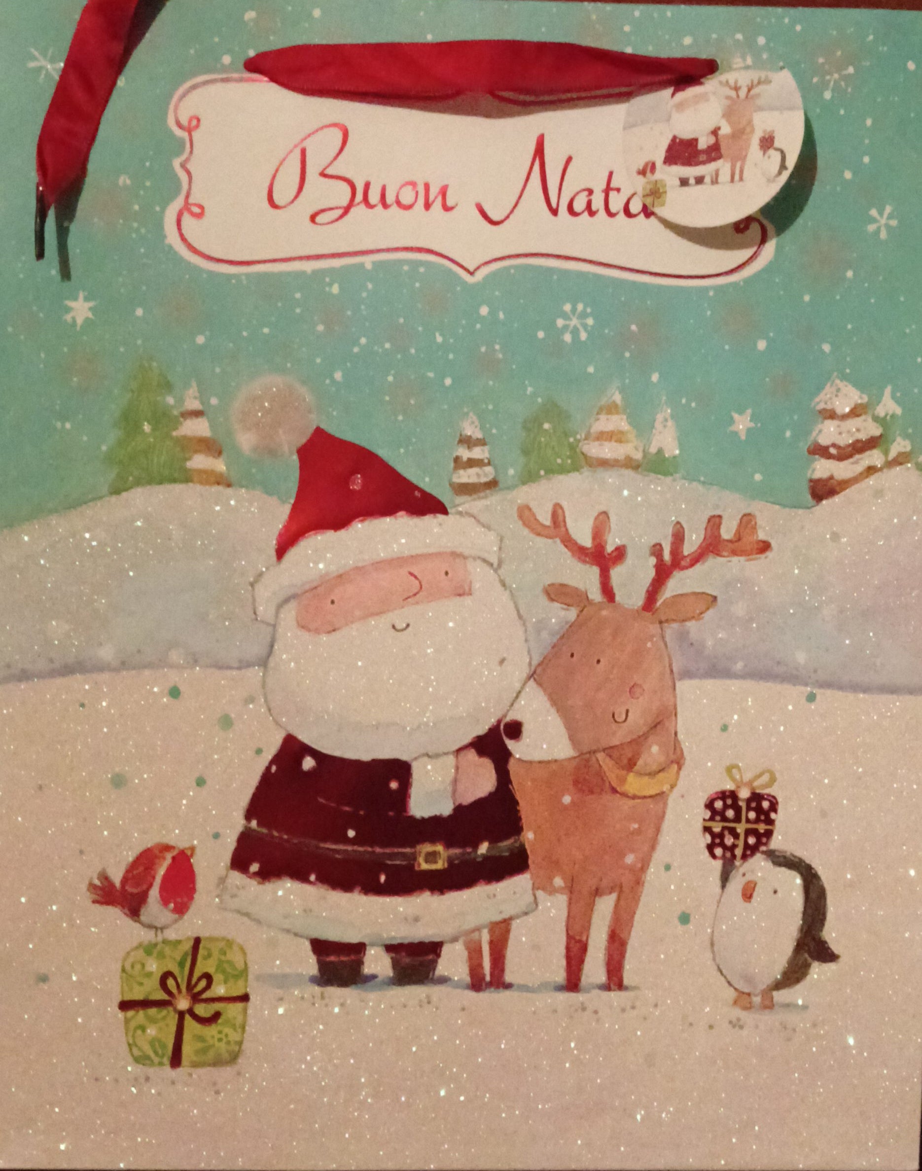 Shopper 30x42x12 cm "Buon Natale"